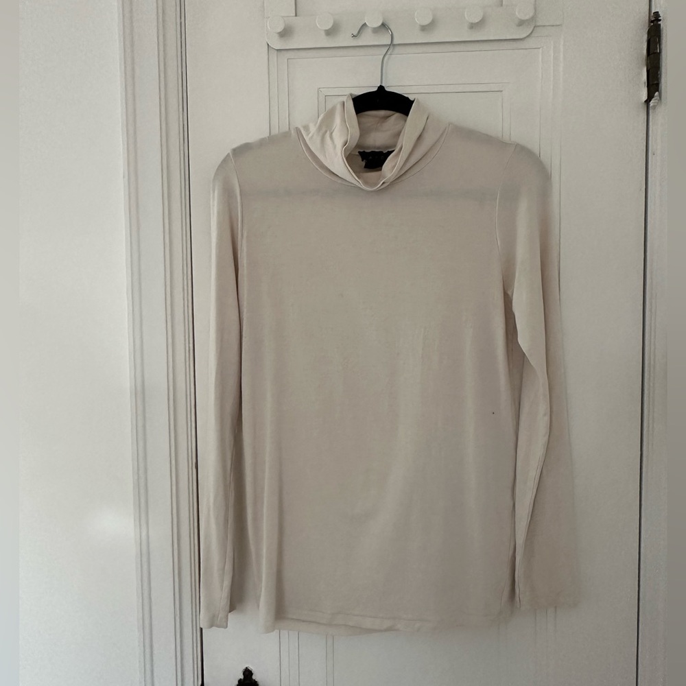 hatch maternity Softest Rib Turtleneck size 1 (small) white